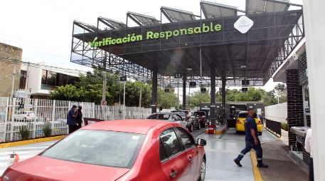 La verificación vehicular responsable inició en Jalisco en agosto de 2021, luego de cuatro años sin un programa contra las emisiones contaminantes en autos. EL INFORMADOR/ ARCHIVO