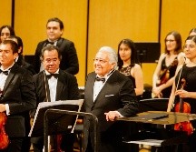 La Orquesta Sinfónica Per Sempre Apassionato llenó de música la velada. EL INFORMADOR/ G. Gallo