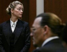 Amber Heard continuó en el estrado este martes, contestando las preguntas de la abogada de Johnny Depp. EPA