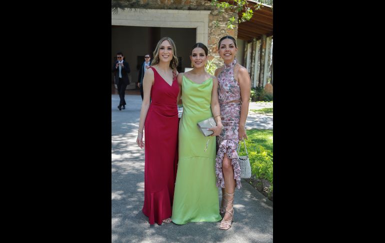 Sofía Robledo, Isabel Grijalva y Paulina Sepúlveda. GENTE BIEN JALISCO/Antonio Martínez
