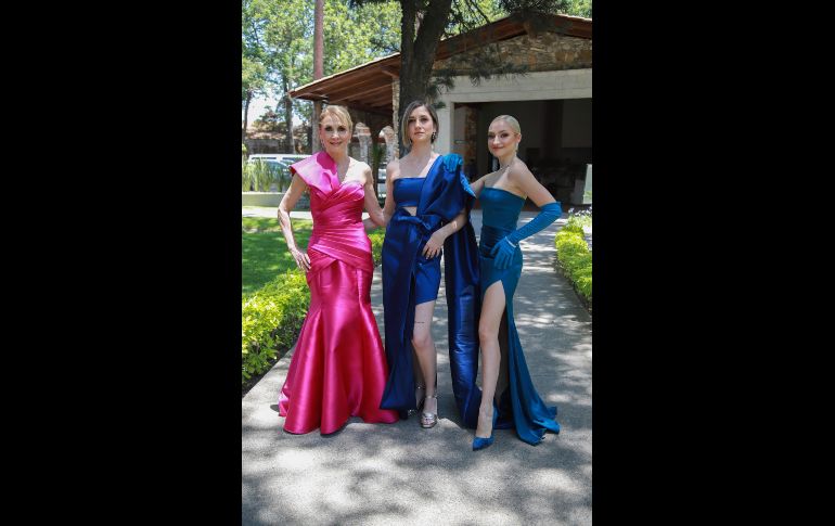Roxana García, Regina Arauz y Natalia Arauz. GENTE BIEN JALISCO/Antonio Martínez
