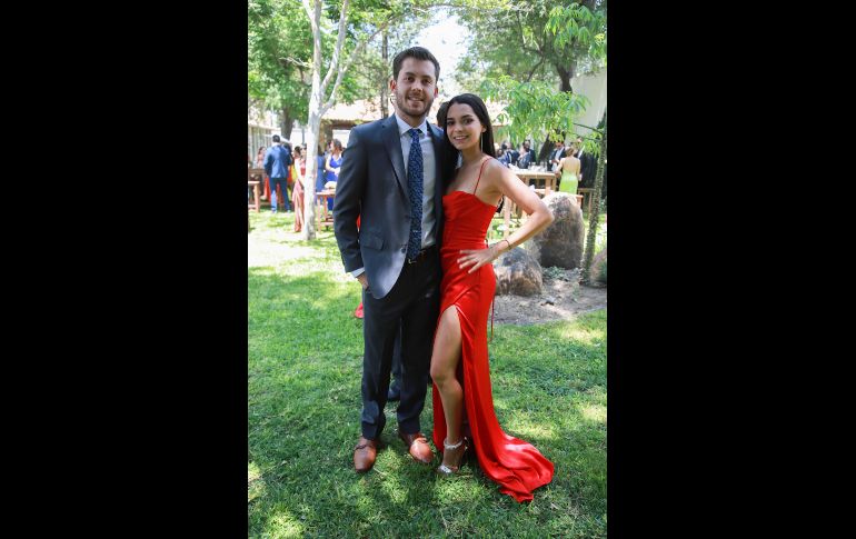 Rodrigo Covarrubias y Carla Zepeda. GENTE BIEN JALISCO/Antonio Martínez