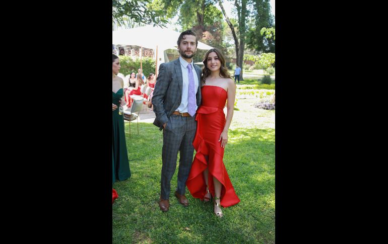 Alex Covarrubias y Karina Márquez. GENTE BIEN JALISCO/Antonio Martínez