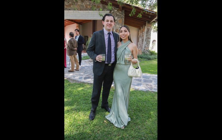 José Orozco y Fernanda Medina. GENTE BIEN JALISCO/Antonio Martínez