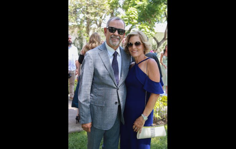 Rogelio Ramírez y Jaqueline Boyer. GENTE BIEN JALISCO/Antonio Martínez