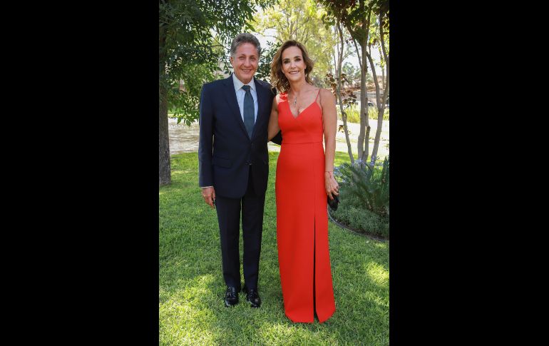 Juan José Frangie y Martha Moragrega. GENTE BIEN JALISCO/Antonio Martínez