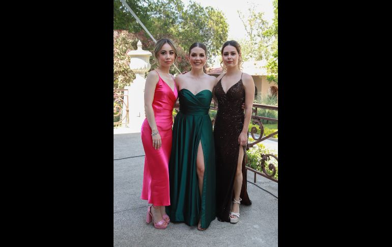 Fernanda Suárez, Tania Covarrubias y Tamara Valdéz. GENTE BIEN JALISCO/Antonio Martínez