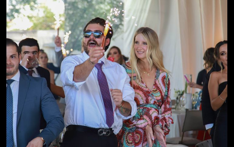 Carlos Guerra y Ashley Swink. GENTE BIEN JALISCO/Antonio Martínez