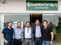 Diego Navarrete, Víctor Ruiz, Alberto Hidalgo, René Castillo y Roberto Berry. GENTE BIEN JALISCO/Jorge Soltero