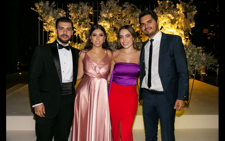 David Dueñas, Diana Fonseca, Isabel Gómez y Rafael Laguna. GENTE BIEN JALISCO/Jorge Soltero