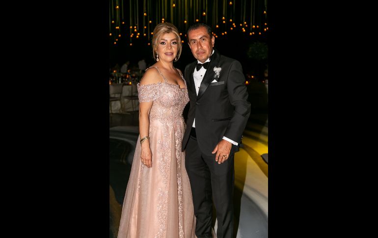 Rossana González y Óscar Dueñas. GENTE BIEN JALISCO/Jorge Soltero