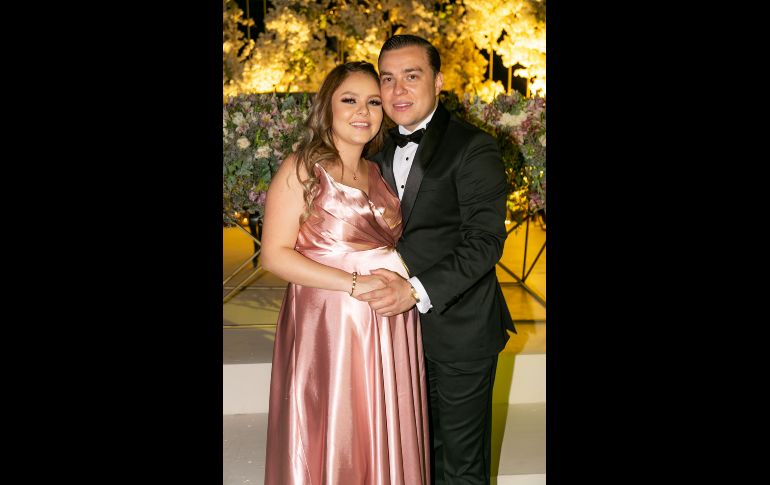 Alondra Preciado y Óscar Dueñas. GENTE BIEN JALISCO/Jorge Soltero