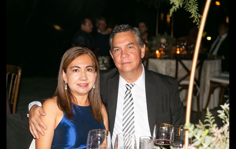 Ileana López y Juan Antonio Aguirre. GENTE BIEN JALISCO/Jorge Soltero