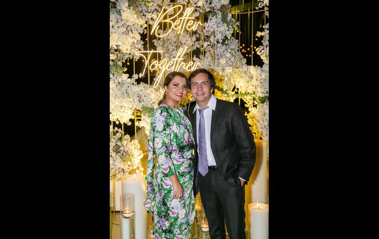 Diana Castro y Beto Solís. GENTE BIEN JALISCO/Jorge Soltero