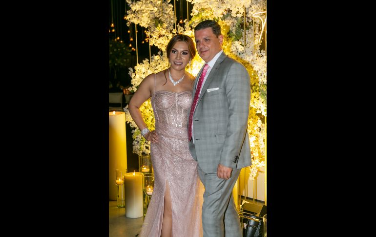 Rocío Laguna y José Arámburo. GENTE BIEN JALISCO/Jorge Soltero