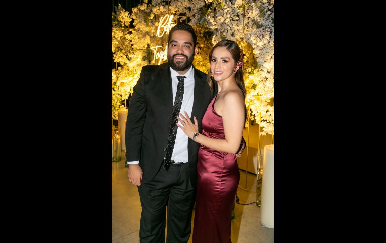 Paulina Leal y Alfredo Rodríguez. GENTE BIEN JALISCO/Jorge Soltero