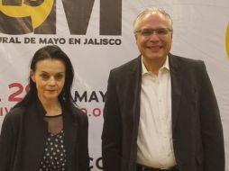 Durante la conferencia de prensa del evento estuvieron presentes la directora de la compañía Next Zone, Lene Boel, y el director del FCM, Sergio A. Matos. CORTESÍA