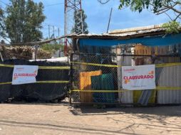 Las chatarreras fueron clausuradas por falta de licencia, de refrendo de la misma o no contar con la seguridad requerida. ESPECIAL/Gobierno de Tlajomulco