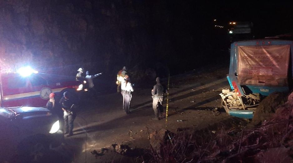 El accidente fatal ocurrió el la carretera Tuxcueca-Cítala, en Jalisco. ESPECIAL