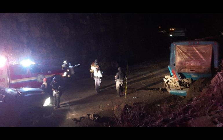 El accidente fatal ocurrió el la carretera Tuxcueca-Cítala, en Jalisco. ESPECIAL