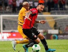 CLAVE. Emanuel Aguilera se ha asentado en la titularidad de los Rojinegros del Atlas. IMAGO7