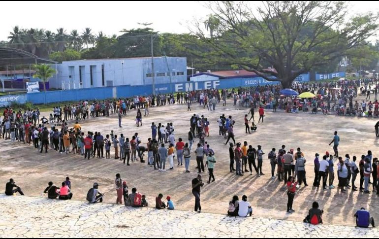 México ha recibido más de 290 mil peticiones de refugio en los últimos tres años. SUN