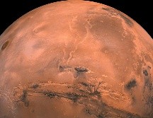 Los científicos pudieron confirmar, que el núcleo de Marte es líquido y determinar el grosor de la corteza marciana. EFE/ARCHIVO