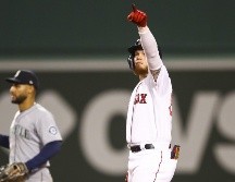 El mexicano Alex Verdugo tuvo una gran noche con cuatro carreras anotadas. AFP / A. Glanzman
