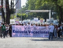 Miembros de la comunidad de la Preparatoria Vocacional realizaron la Caminata por la Autonomía, la Salud y la Educación número 96. ESPECIAL/UdeG