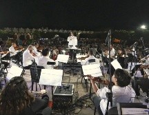 Los asistentes llenaron la explanada ‘Juan Rulfo’ y disfrutó de un programa conformado por piezas de Byrd, Mozart, Crusell y Kroetsier. CORTESÍA / Secretaría de Cultura