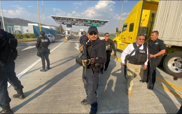 La Secretaría de Seguridad Pública de Michoacán frena el avance de un grupo armado que pretendía extenderse a la tenencia de Capula, municipio de Morelia. TWITTER / @SSeguridad_Mich