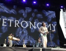 Metronomy hizo un recorrido por sus éxitos más populares en medio de aplausos. EL INFORMADOR/A. Camacho