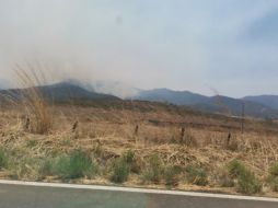 Hasta el momento se desconoce la superficie que el fuego ha afectado en estos dos parajes. ESPECIAL