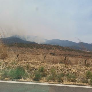 Por dos incendios, activan alerta atmosférica en Talpa