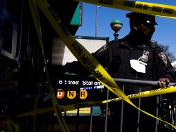 El Departamento de Policía de Nueva York (NYPD) ya se encuentra buscando al sospechoso, quien llevaba una sudadera con capucha gris. EFE / J. Lane