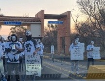 En su mensaje difundido en redes, Villanueva aseguró que los universitarios “nunca nos escondemos detrás de una máscara