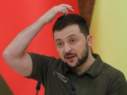 El presidente de Ucrania, Volodímir Zelenski, respondía así a una pregunta sobre cómo ve el futuro de Ucrania. EFE / S. Dolzhenko