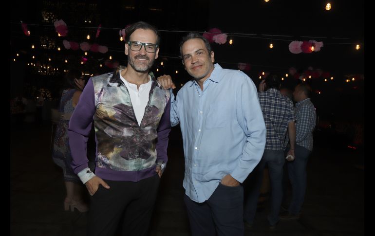 Oscar Naveja y Marcos García Vivanco. GENTE BIEN JALISCO/Claudio Jimeno