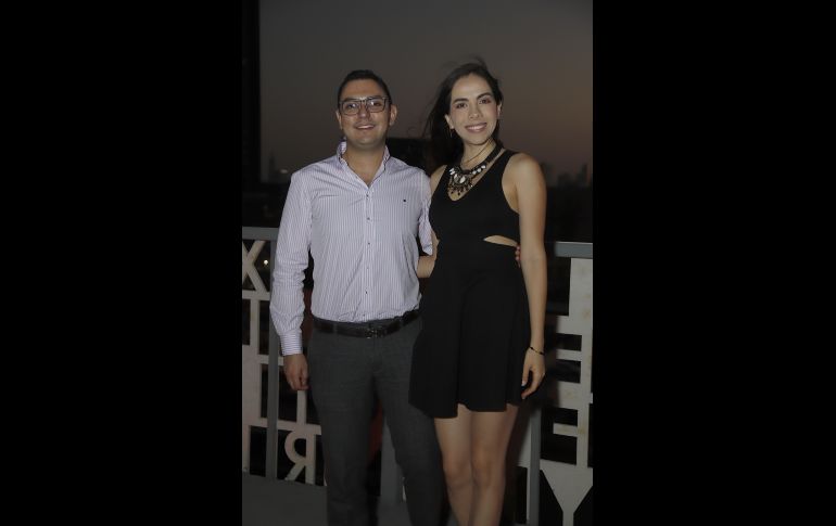 Rodrigo López y Fernanda Vizcaino. GENTE BIEN JALISCO/Claudio Jimeno
