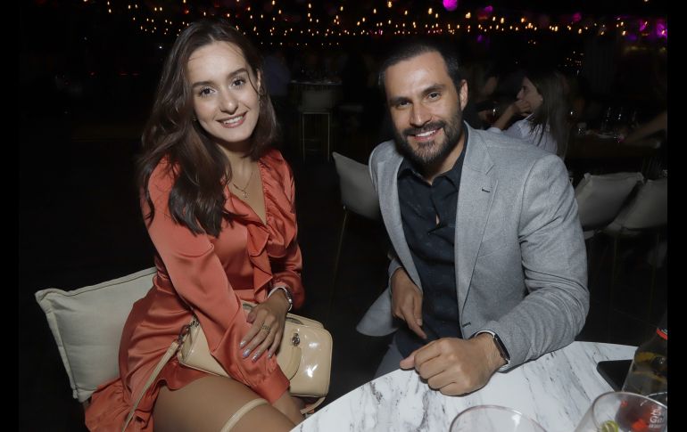 Alejandra Rodríguez y Bernardo Pavón. GENTE BIEN JALISCO/Claudio Jimeno