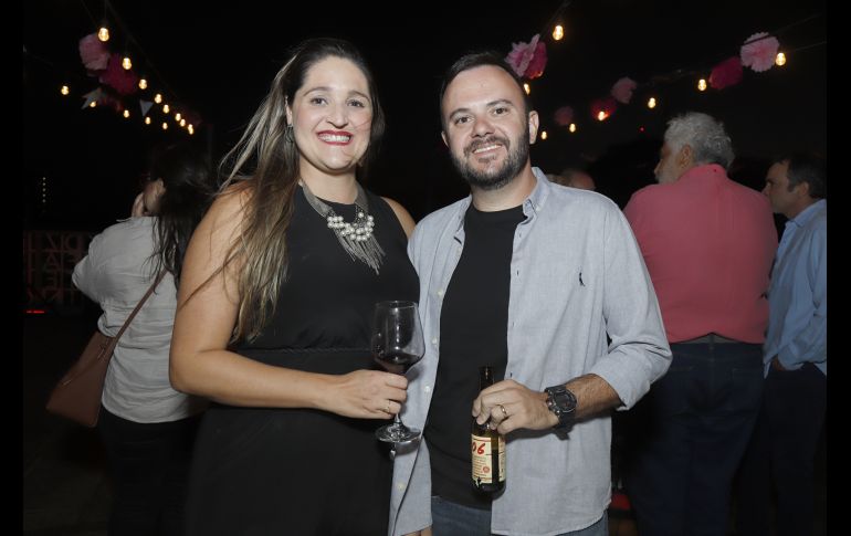Mariana Rolin y Pedro Cardoso. GENTE BIEN JALISCO/Claudio Jimeno