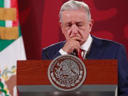 El Presidente López Obrador destacó que en los indicadores de la Secretaría de Seguridad también ha ido a la baja el delito del secuestro en un 75 por ciento. EFE/J. Méndez