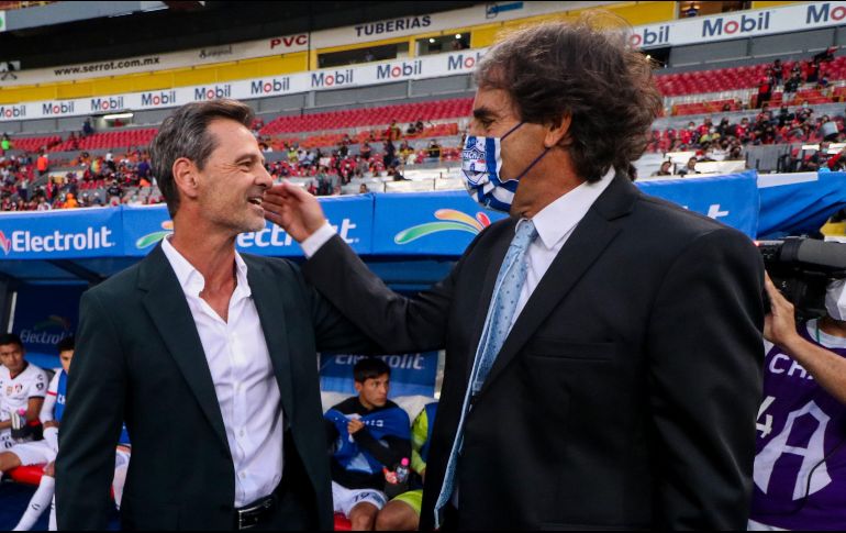 En los enfrentamientos palmo a palmo, el hoy estratega de los Tuzos tiene ventaja cuando se mide ante el técnico de los Rojinegros. IMAGO7