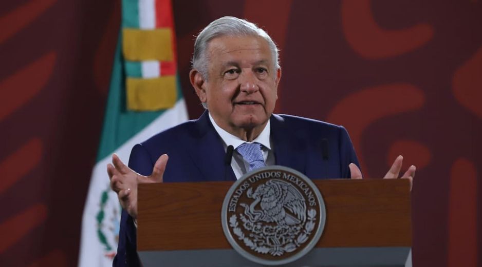 López Obrador recordó que Hugo López-Gatell, subsecretario de salud, acudió a la 75 Asamblea Mundial de Salud, organizada por la OMS. EFE / F. Rojas