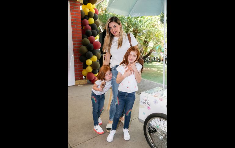 Kiara Gerini, Andrea Behn y Tessa Gerini. GENTE BIEN JALISCO/Jorge Soltero