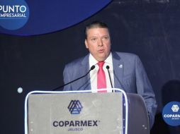 Carlos Villaseñor agradeció la confianza de la Confederación ante su ratificación. Cortesía/Coparmex