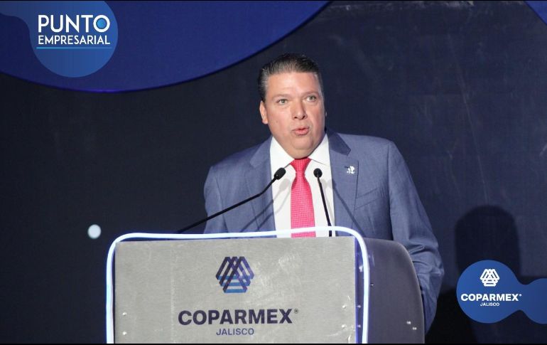 Carlos Villaseñor agradeció la confianza de la Confederación ante su ratificación. Cortesía/Coparmex