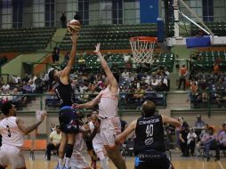 Astros terminó el primer cuarto 10 puntos abajo de Los Mochis, y no pudo reponerse en el resto del partido. ESPECIAL