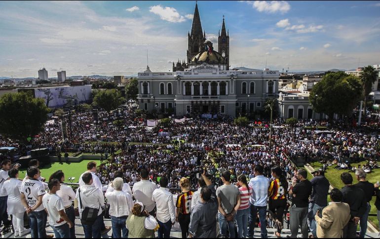 Se contempla que la marcha inicie a partir de las 11:00 horas a través de cinco contingentes. EL INFORMADOR / ARCHIVO