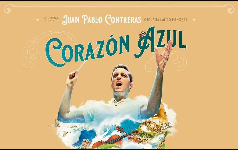 El director y compositor Juan Pablo Contreras, se muestra emocionado con el lanzamiento de su disco. CORTESÍA
